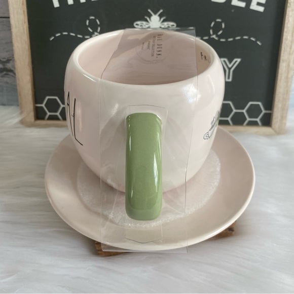 Rae Dunn Central Perk Friends Double Sided Cup And Saucer - Picture 5 of 10